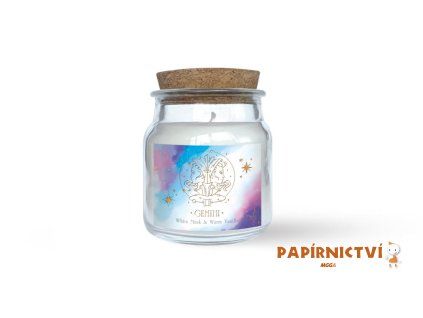 Svíčka Znamení zvěrokruhu - Blíženci 83g/13h 8800135