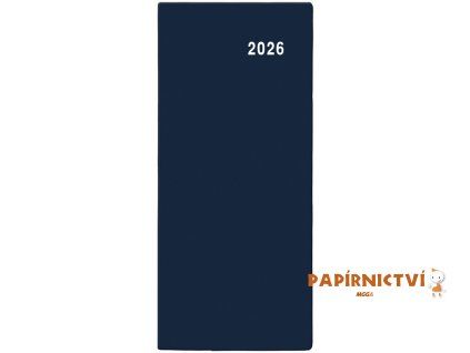 Měsíční diář - Božka - PVC - modrá BMB1-1-26